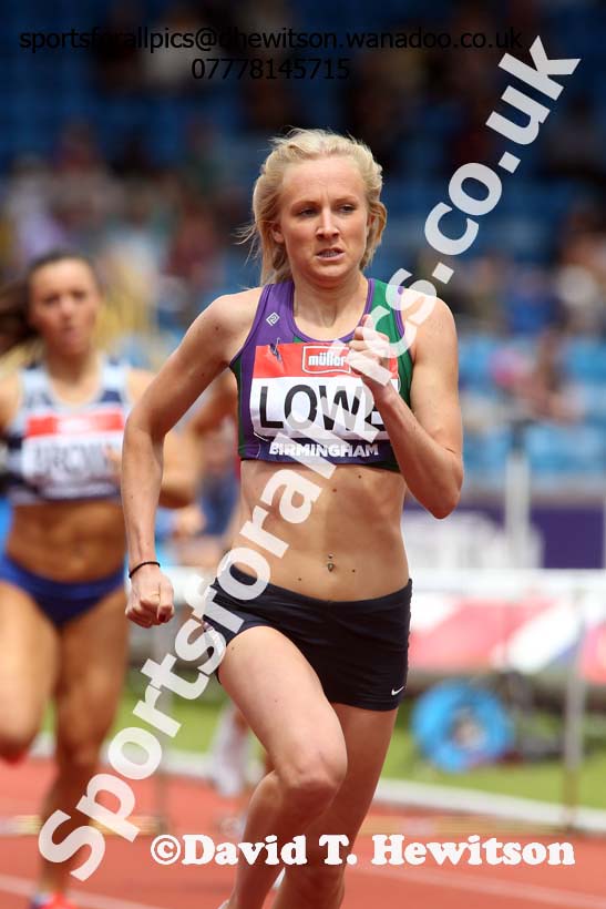 Womens 400 metres hurdles, British Championships, Birmingham. Photo: David T. Hewitson/Sports for All Pics